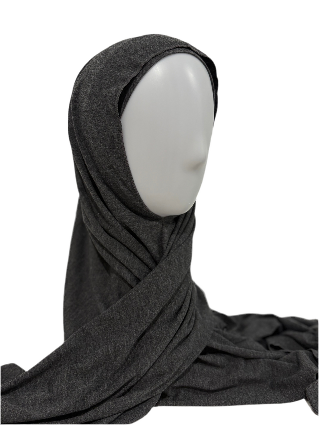 Jersey Hijab & Cap Set – Gray
