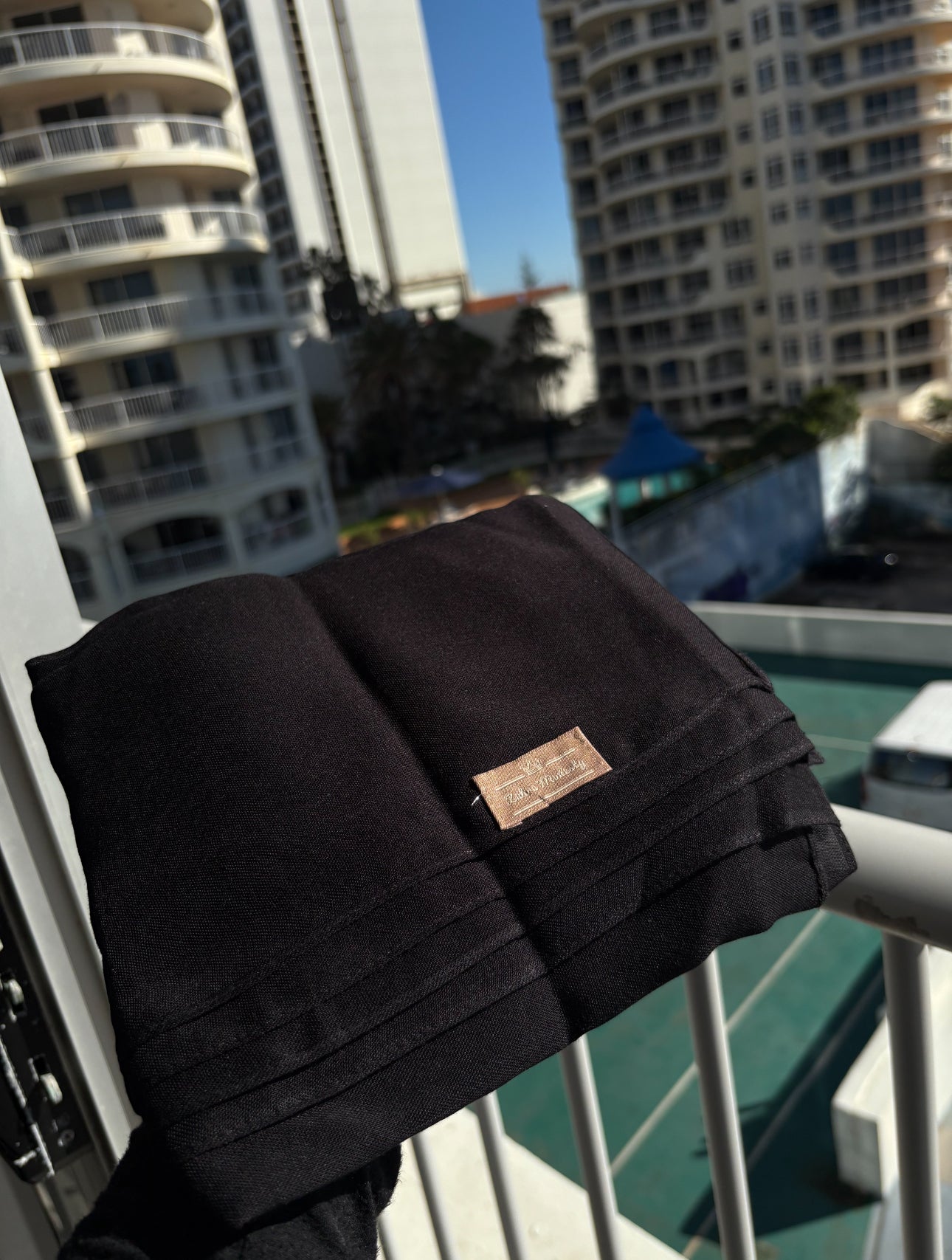 Modal single stitch - Midnight Black