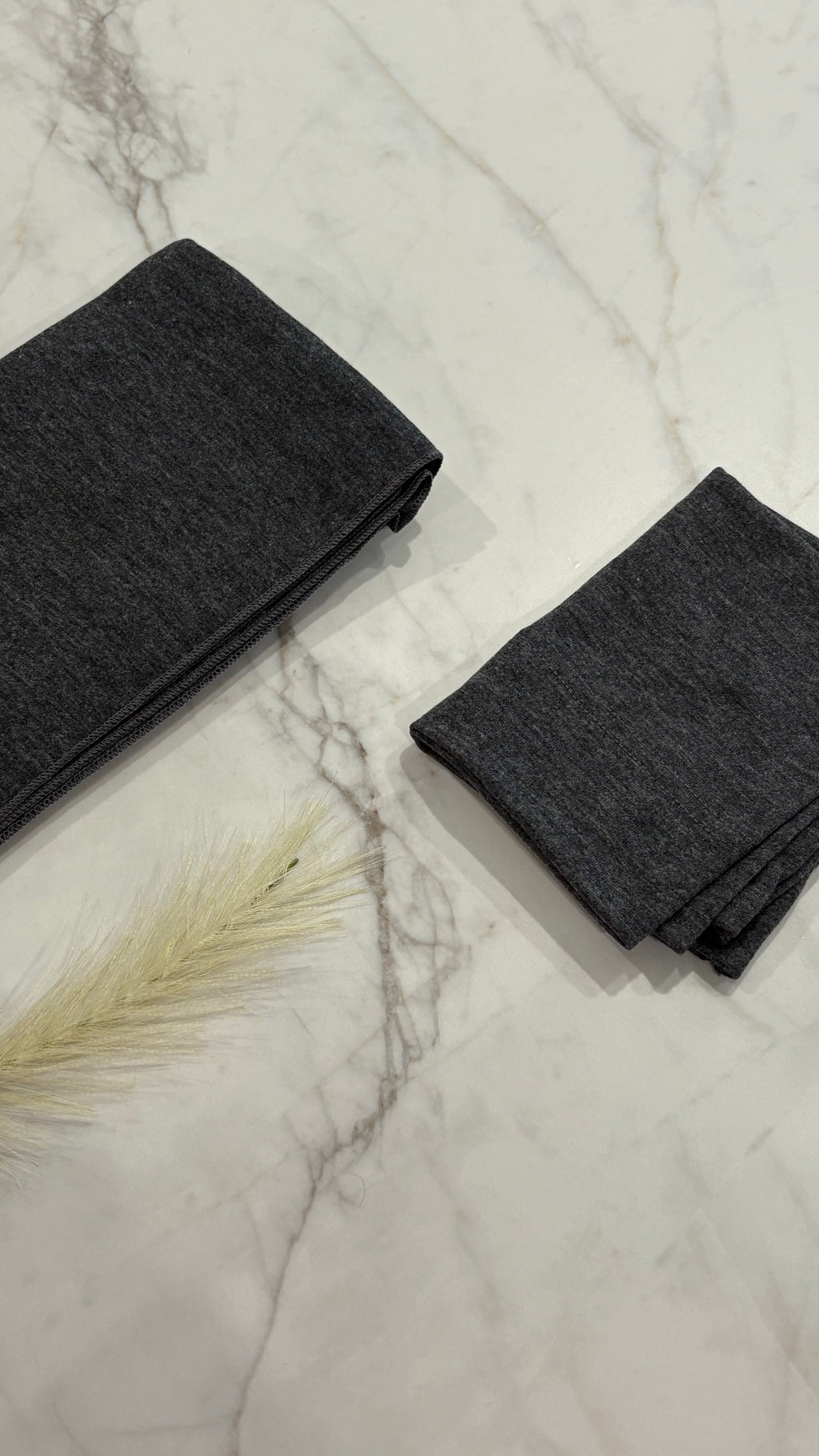 Jersey Hijab & Cap Set – Gray