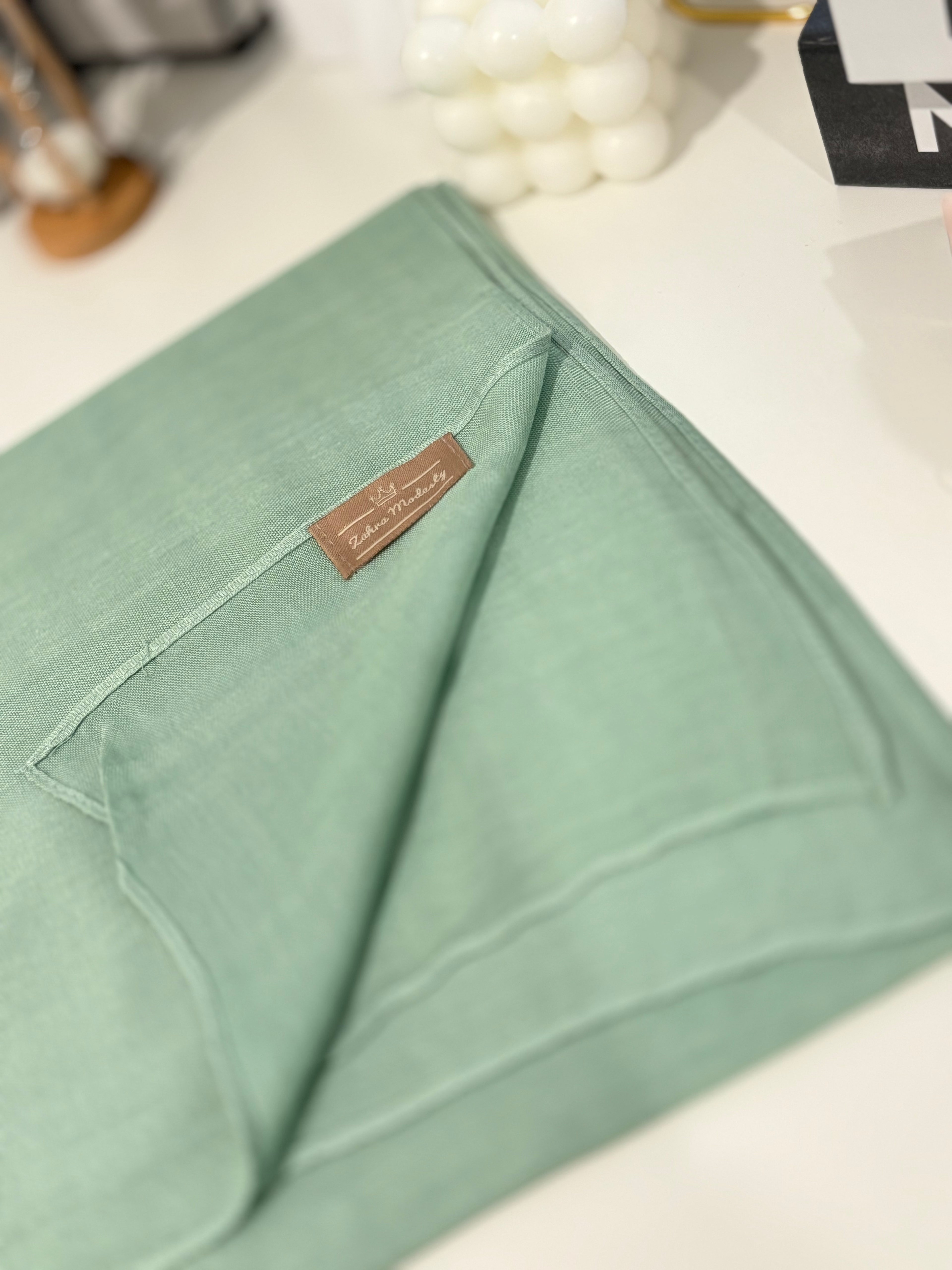 Modal single stitch -Olive Mist