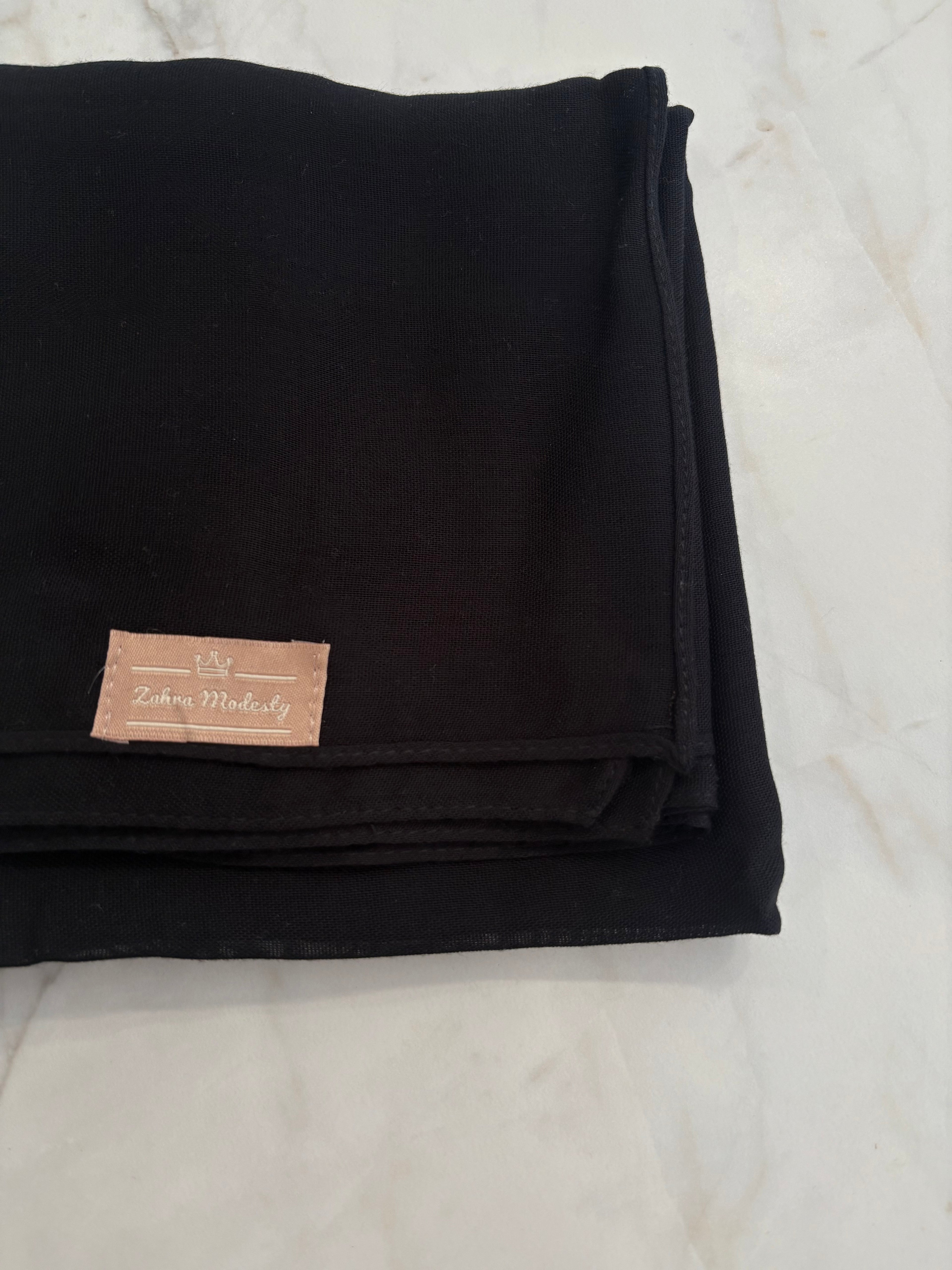 Modal single stitch - Midnight Black