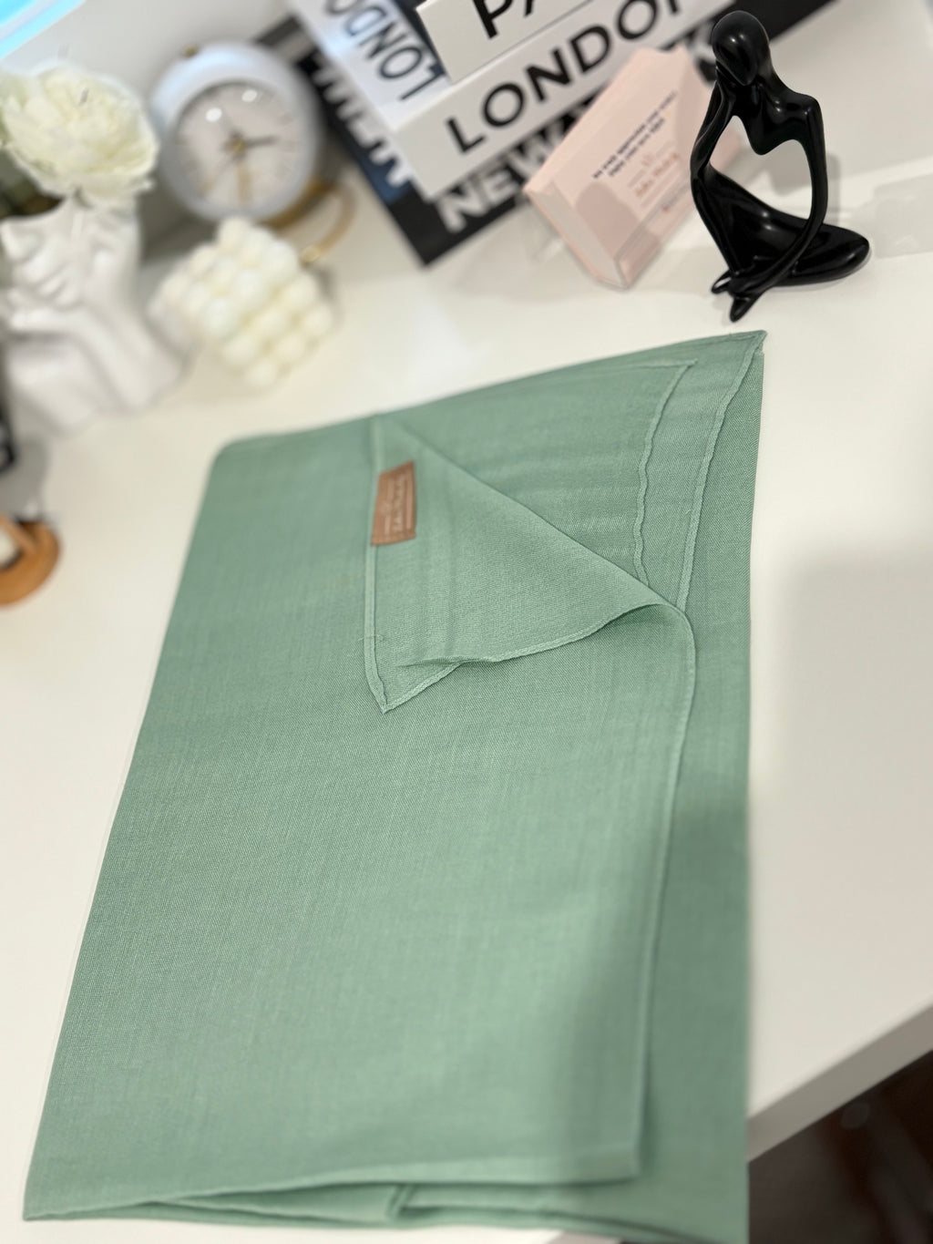 Modal single stitch -Olive Mist