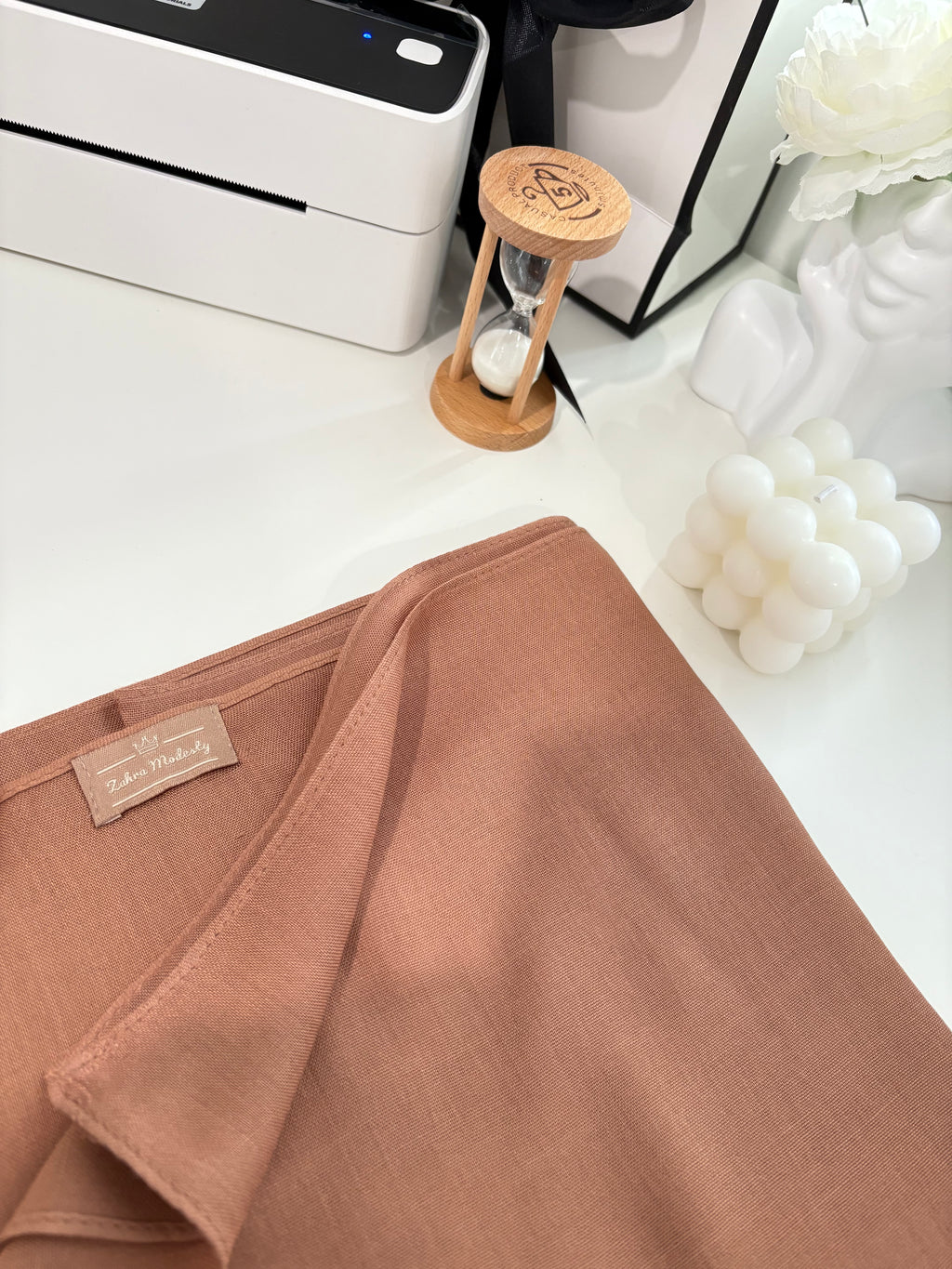 Modal single stitch - Chestnut Grace