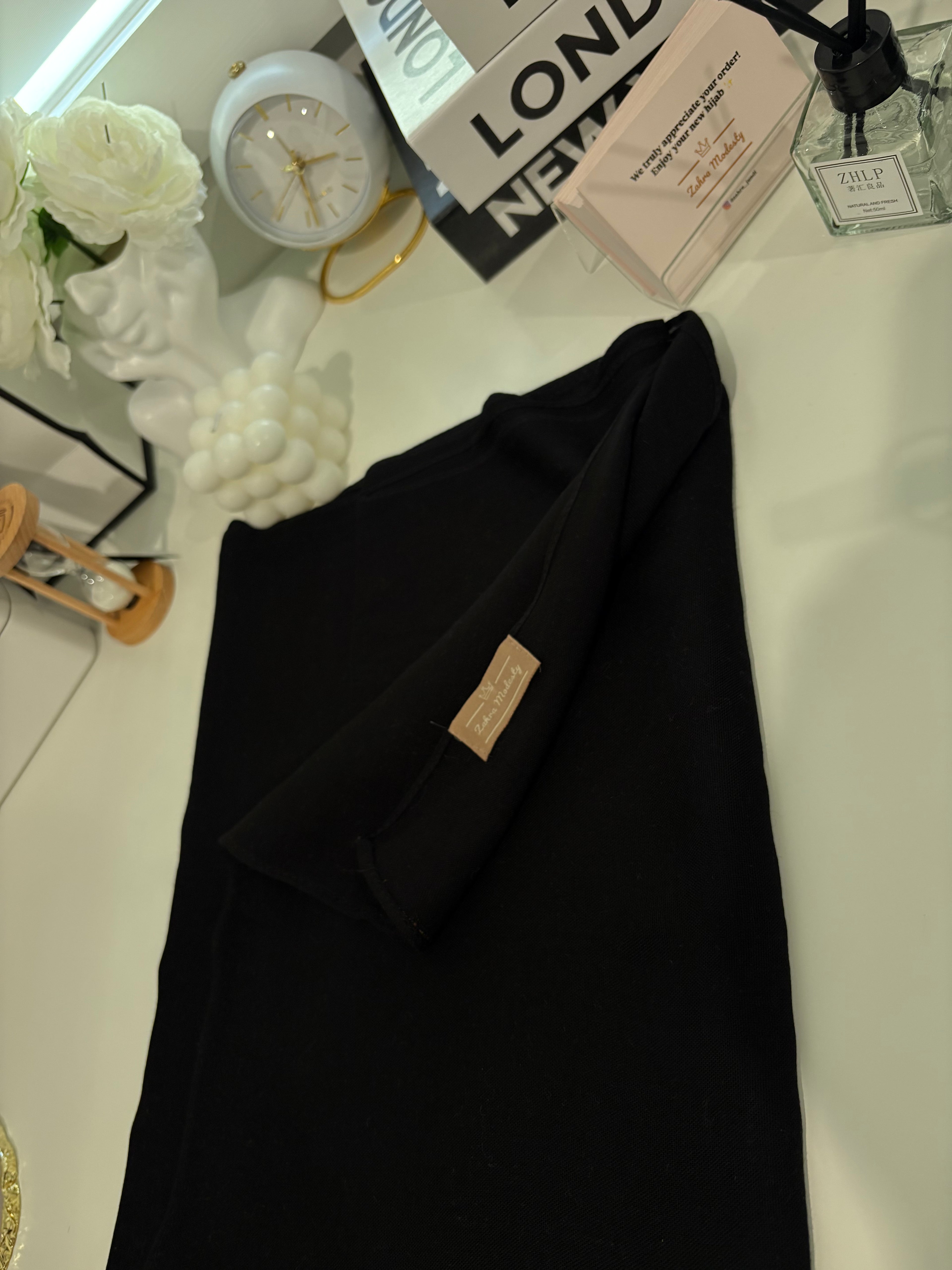Modal single stitch - Midnight Black