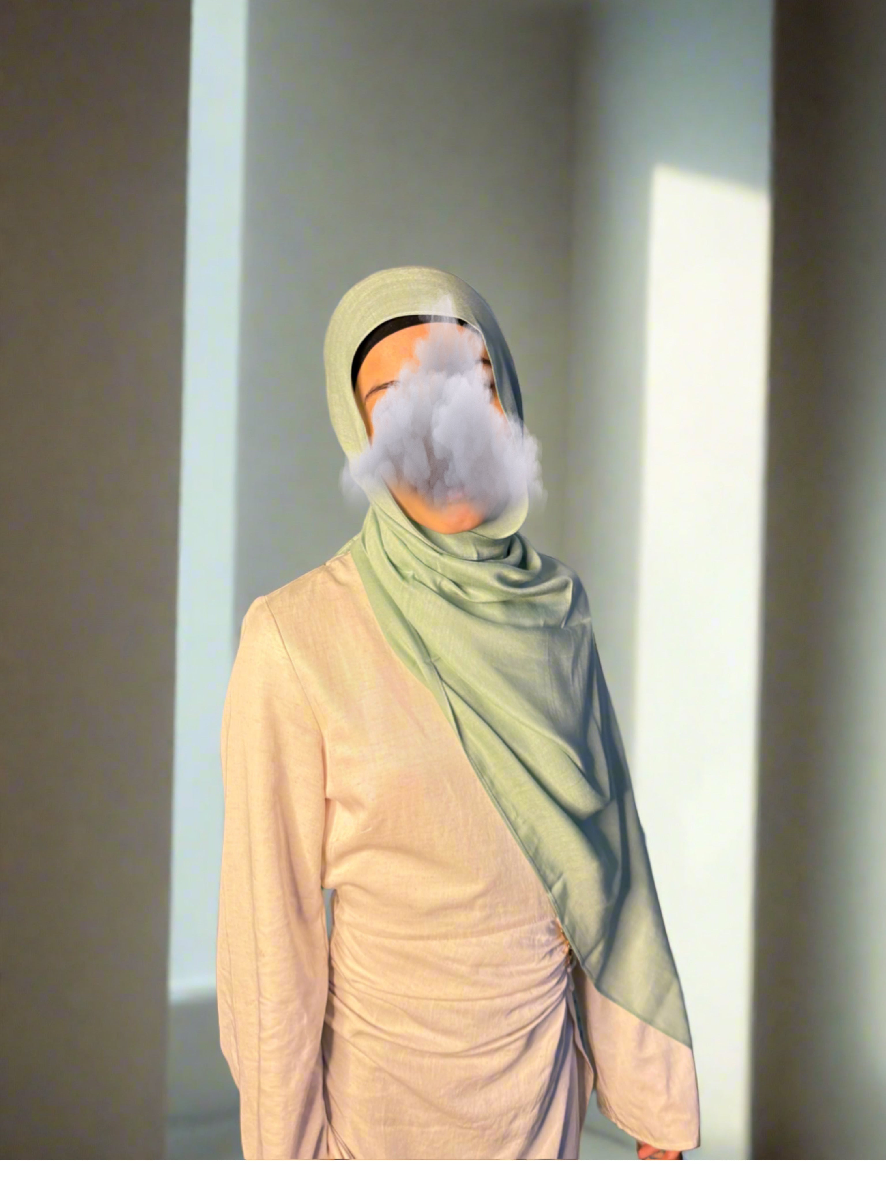 Modal single stitch -Olive Mist