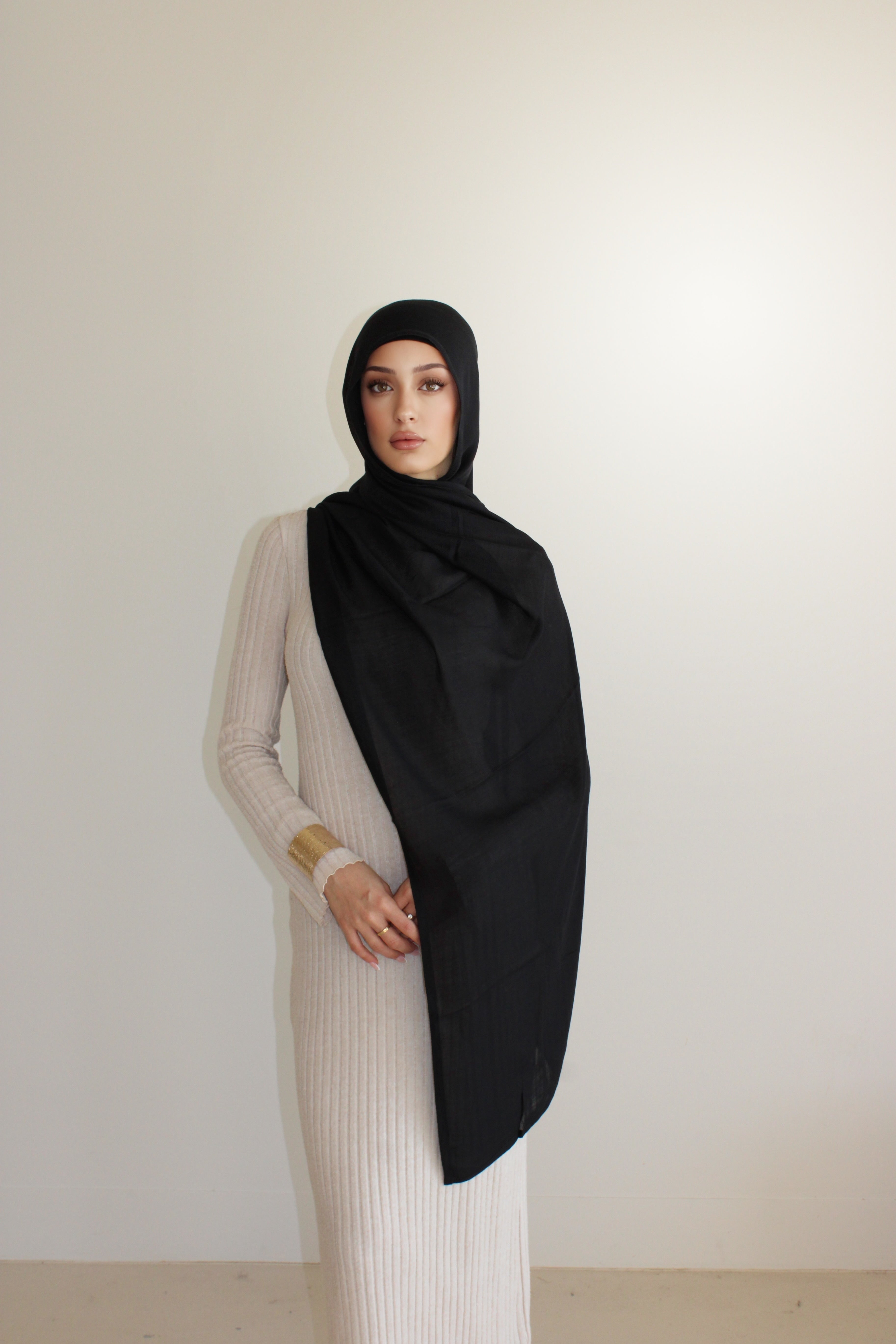 Black – Modal Double Stitch Set